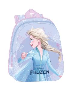 MOCHILA SAFTA 3D FROZEN 33X27CM