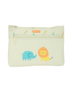 PORTATODO SAFTA 2 CREMALLERAS PREESCOLAR SELVA 16X23CM L25