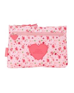 PORTATODO SAFTA 2 CREMALLERAS VMB IN BLOOM 16X23CM L25