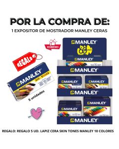 EXPOSITOR MOSTRADOR MANLEY CERAS