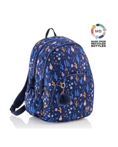 MOCHILA MIQUELRIUS TRIPLE OSLO RECICLADA DESERT ADAPTABLE A CARRO 41X28CM
