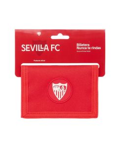 BILLETERA SAFTA CON CABECERA SEVILLA F.C. 9,5X12,5CM