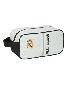 BOLSA ZAPATILLAS SAFTA REAL MADRID 1ª EQUIP. 15X29CM