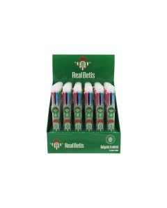 BOLIGRAFO CYP 8 COLORES REAL BETIS EXPOSITOR 30UD