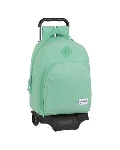 MOCHILA SAFTA CARRO BLACKFIT8 TURQUESA 42X32CM