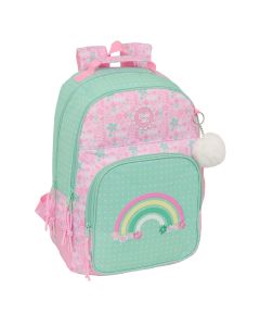 MOCHILA SAFTA DOBLE GLOWLAB AMAZING ADAPTABLE A CARRO 42X32CM L26