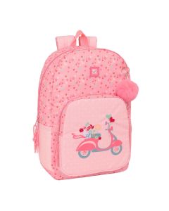 MOCHILA SAFTA MOOS PASSION RECICLADO ADAPTABLE A CARRO 46X30CM L26