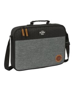 CARTERA ESCOLAR SAFTA BLACKFIT8 OLD SCHOOL RECICLADO 28X38CM
