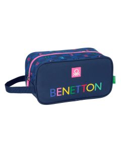 BOLSA ZAPATILLAS SAFTA BENETTON DAMERO 15X29CM