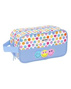 BOLSA ZAPATILLAS SAFTA SMILEY WORLD JOYFUL RECICLADO 15X29CM