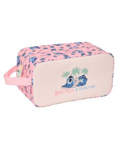 BOLSA ZAPATILLAS SAFTA STITCH BEACH 15X29CM