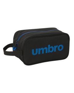 BOLSA ZAPATILLAS SAFTA UMBRO JET BLACK 15X29CM