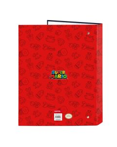 PORTABLOC SAFTA 4 ANILLAS 25MM SUPER MARIO TRICK FOLIO