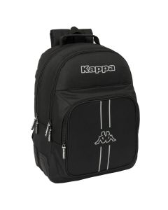 MOCHILA SAFTA DOBLE KAPPA DARK ADAPTABLE A CARRO 42X32CM L26