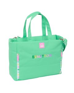 BOLSO PC SAFTA BENETTON MINT 31X40CM