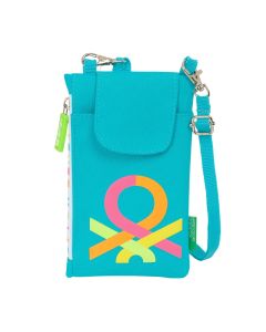 MONEDERO PORTAMOVIL SAFTA BENETTON SUMMER 19X10CM