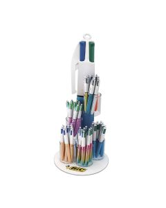 EXPOSITOR MOSTRADOR BOLIGRAFO BIC 4 COLORES 60UD
