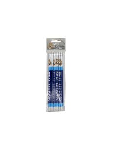 LAPIZ GRAFITO CYP HB CON GOMA REAL MADRID BLISTER 6UD