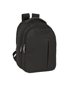 MOCHILA PC SAFTA BUSINESS BLACK ADAPTABLE A CARRO 45X31CM