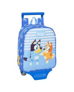 MOCHILA SAFTA CARRO BLUEY LET'S PLAY 27X22CM
