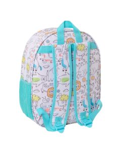 MOCHILA SAFTA 3D LION 33X27CM
