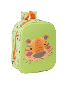 MOCHILA SAFTA 3D TIGER 27X22CM