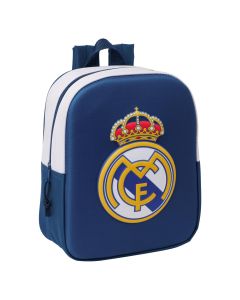 MOCHILA SAFTA 3D REAL MADRID 27X22CM