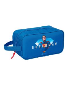 BOLSA ZAPATILLAS SAFTA SUPERMAN 15X29CM