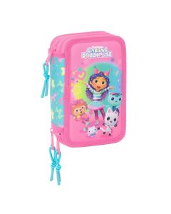 PLUMIER SAFTA TRIPLE 37P GABBY'S DOLLHOUSE CONFETTI