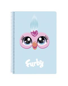BLOC SAFTA ESPIRAL TAPA DURA FURBY CUARTO 80G 80H 4X4