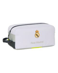 BOLSA ZAPATILLAS SAFTA REAL MADRID EQUIPACION 25/26 15X34CM