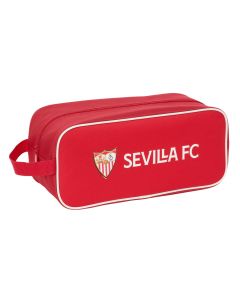 BOLSA ZAPATILLAS SAFTA SEVILLA F.C. IMPERMEABLE 15X34CM