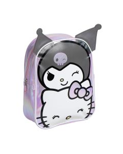 MOCHILA A.CERDA INFANTIL HELLO KITTY KUROMI 32X26CM