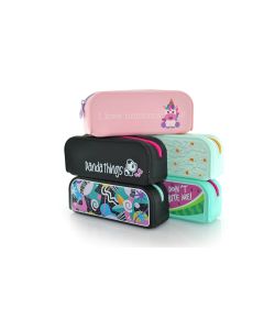 PORTATODO OFFICE BOX SILICONA RECTANGULAR HIT EDITION 11X21CM