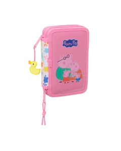 PLUMIER SAFTA DOBLE 29P PEPPA PIG BABY PIG