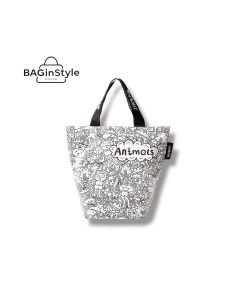 BOLSA ALEX BOG POLIPROPILENO TEJIDO ANIMALS 35X31X15CM