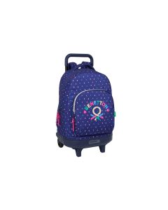 MOCHILA SAFTA CARRO COMPACT BENETTON DROP 45X33CM
