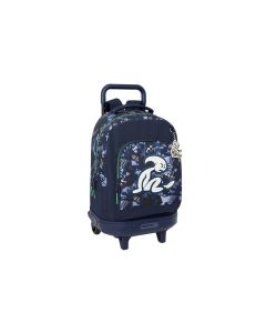 MOCHILA SAFTA CARRO COMPACT EL NIÑO NAVY 45X33CM