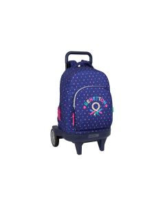 MOCHILA SAFTA CARRO COMPACT EVOLUTION BENETTON DROP 45X33CM