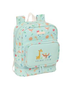 MOCHILA NEVERA SAFTA PREESCOLAR PANDI 27X22CM