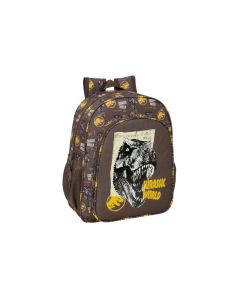 MOCHILA SAFTA JURASSIC WORLD ADAPTABLE A CARRO 38X32CM
