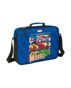 CARTERA ESCOLAR SAFTA AVENGERS 28X38CM