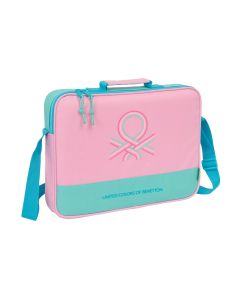 CARTERA ESCOLAR SAFTA BENETTON DOLCE 28X38CM