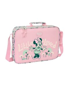 CARTERA ESCOLAR SAFTA MINNIE MOUSE MINTY 28X38CM