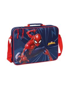 CARTERA ESCOLAR SAFTA SPIDERMAN 28X38CM