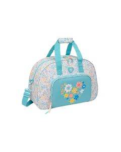 BOLSA DEPORTE SAFTA MOOS FIORI RECICLADO 33X48CM