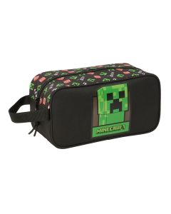 BOLSA ZAPATILLAS SAFTA MINECRAFT 15X29CM