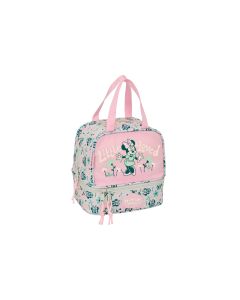 PORTAMERIENDAS SAFTA MINNIE MOUSE MINTY 20X20CM