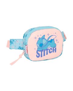 RIÑONERA SAFTA INFANTIL NIÑA STITCH OHANA 11X14CM