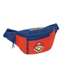 RIÑONERA SAFTA SUPER MARIO MAMMA MIA 12X23CM